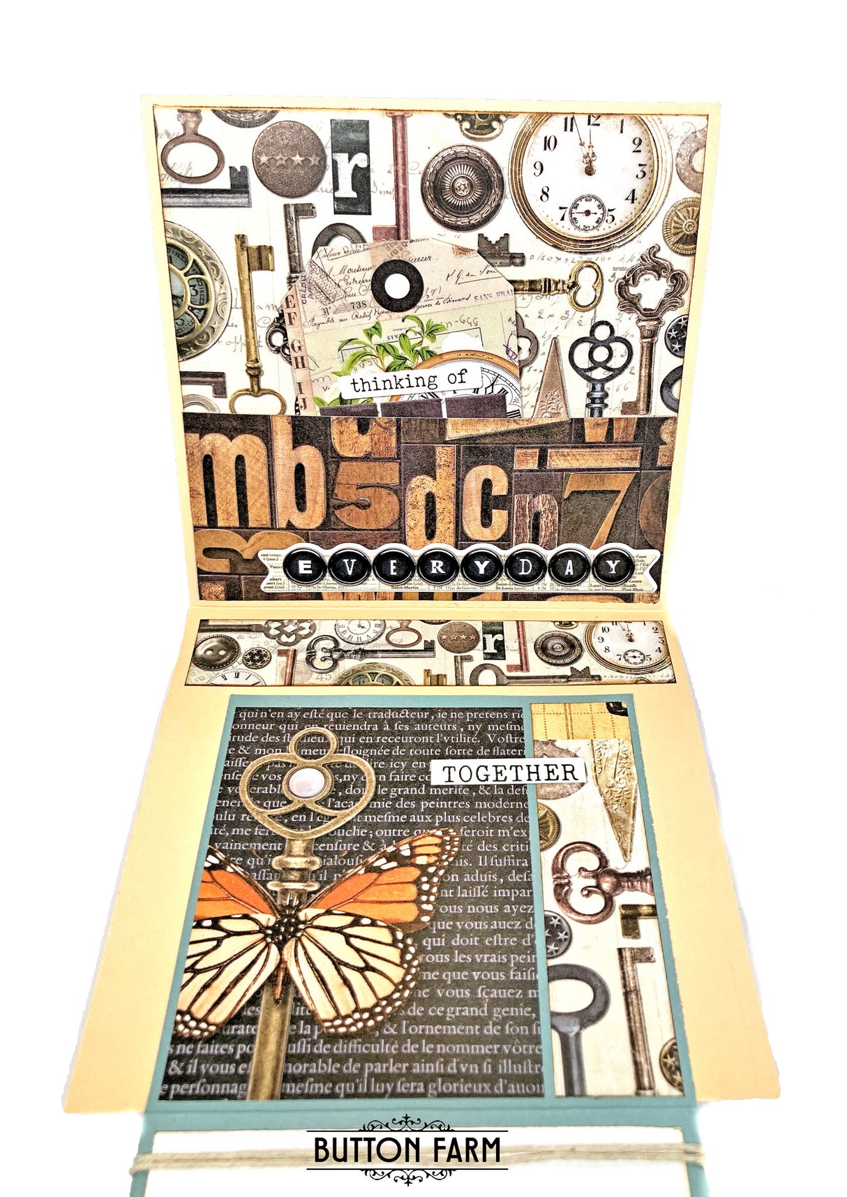 Vintage Junk Drawer Card Kit