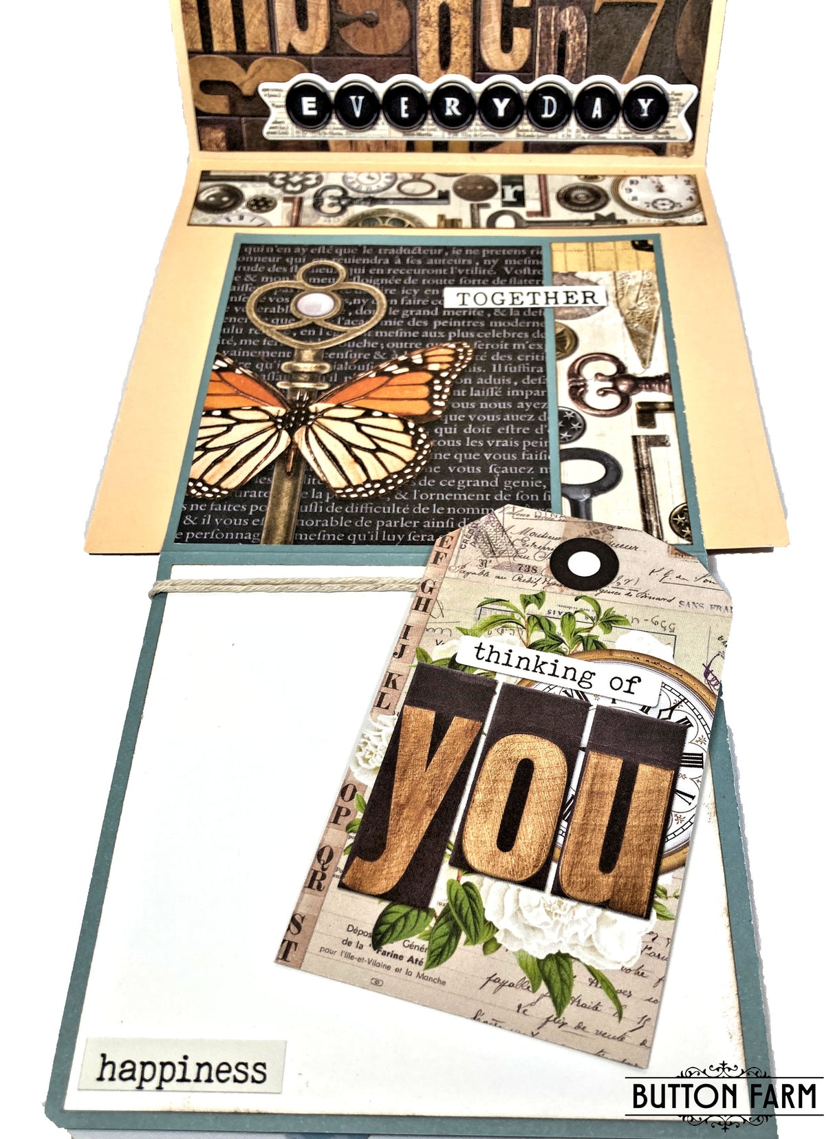 Vintage Junk Drawer Card Kit