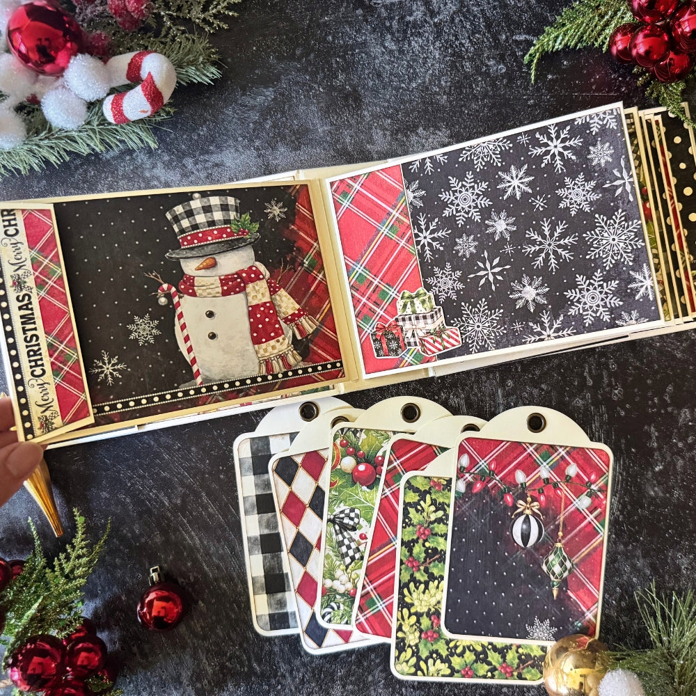 Graphic 45 Class Series - Merry-ful Greetings Album Kit