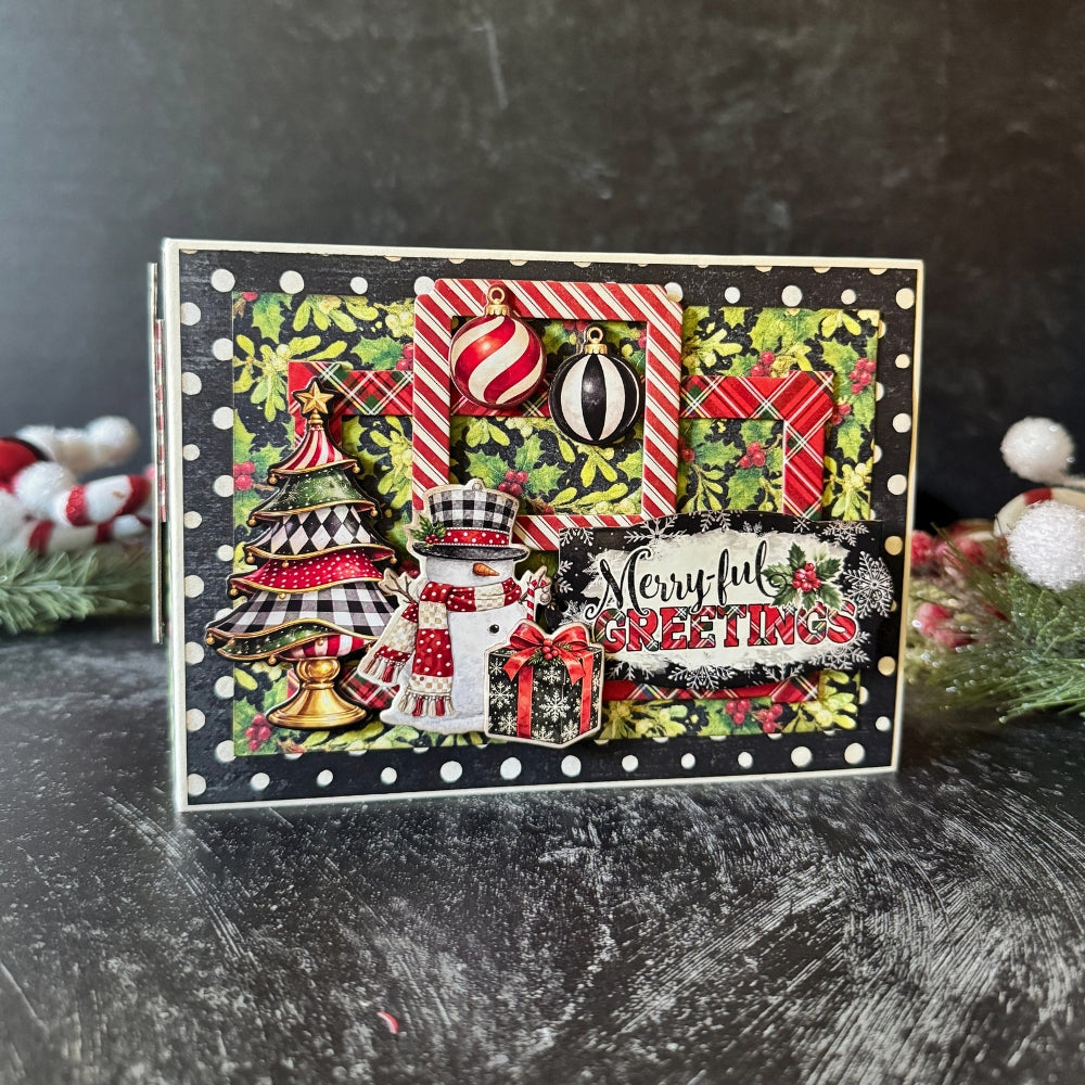 Graphic 45 Class Series - Merry-ful Greetings Album Kit