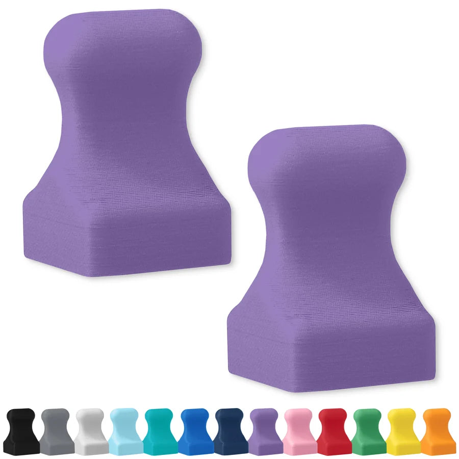Mega Strong Neodymium MiniPawn Magnets - Periwinkle Purple