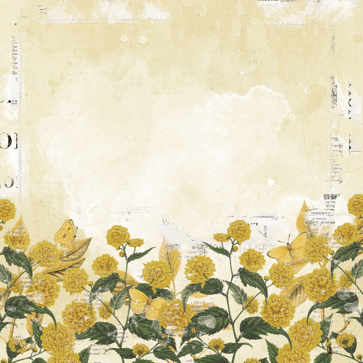 Color Swatch Ochre 12x12 Paper Collection Pack