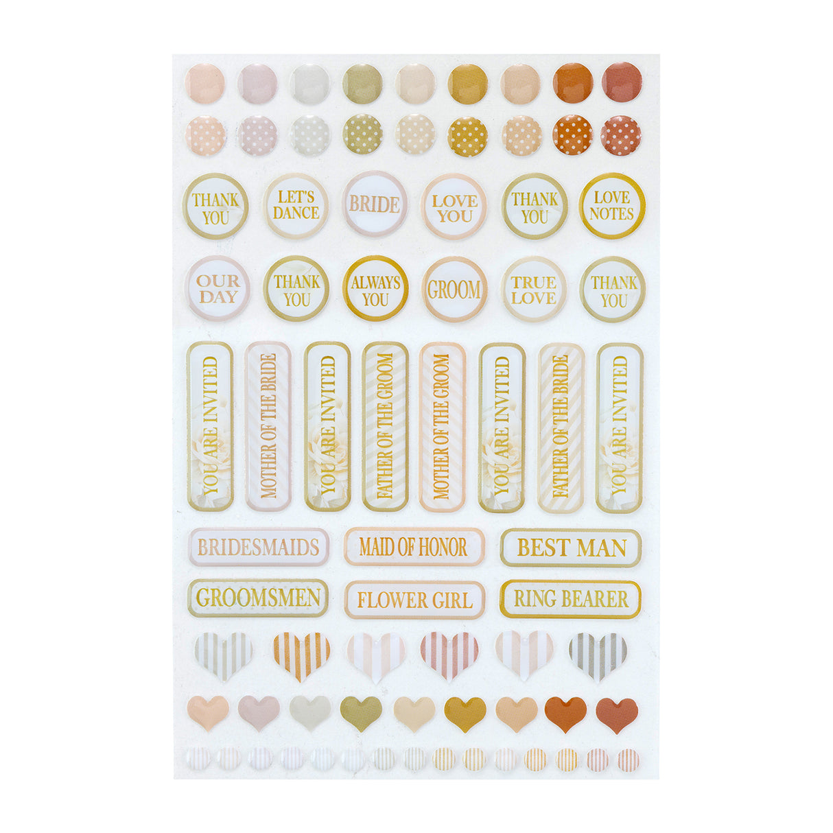 One Perfect Day - Epoxy Stickers