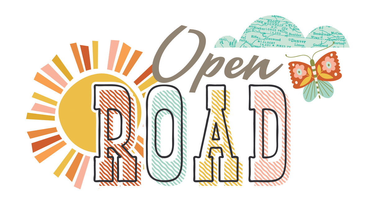 Open Road Album Kit by Simple Stories