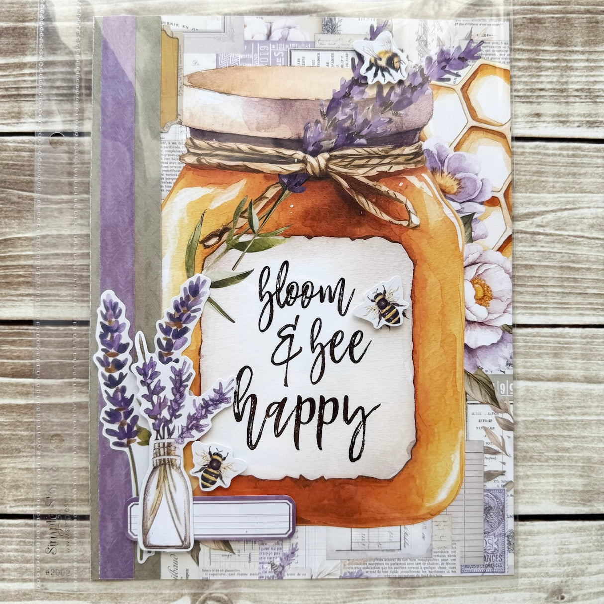 Simple Vintage Lavender Fields Mini Album 💜🍯