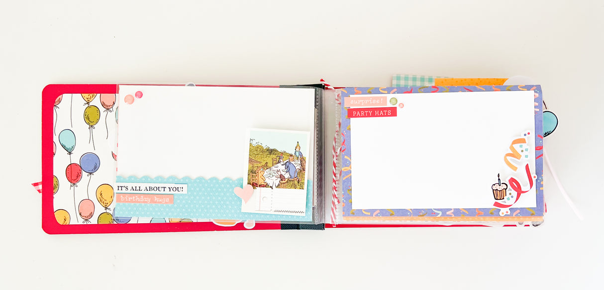 Say Cheese Classic Pooh Birthday 4x6 Flipbook