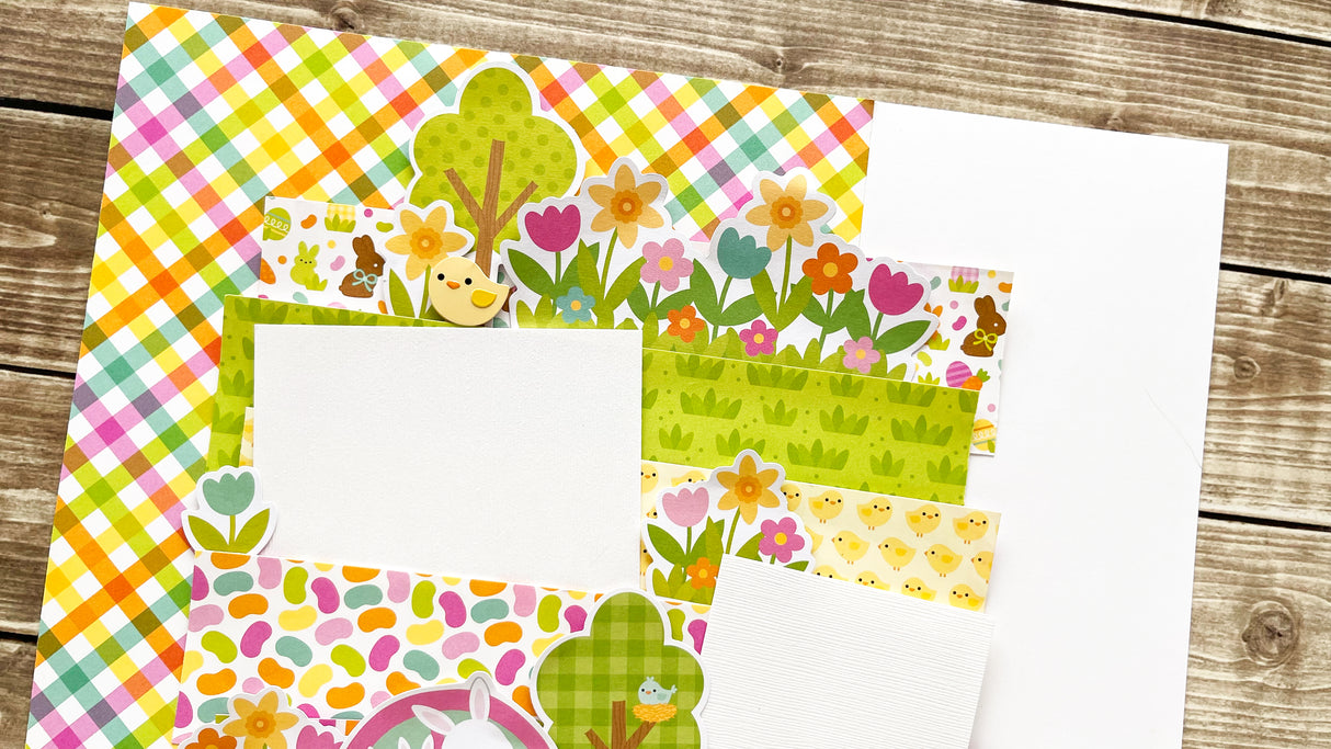 Bunny Hop Easter Page Kit