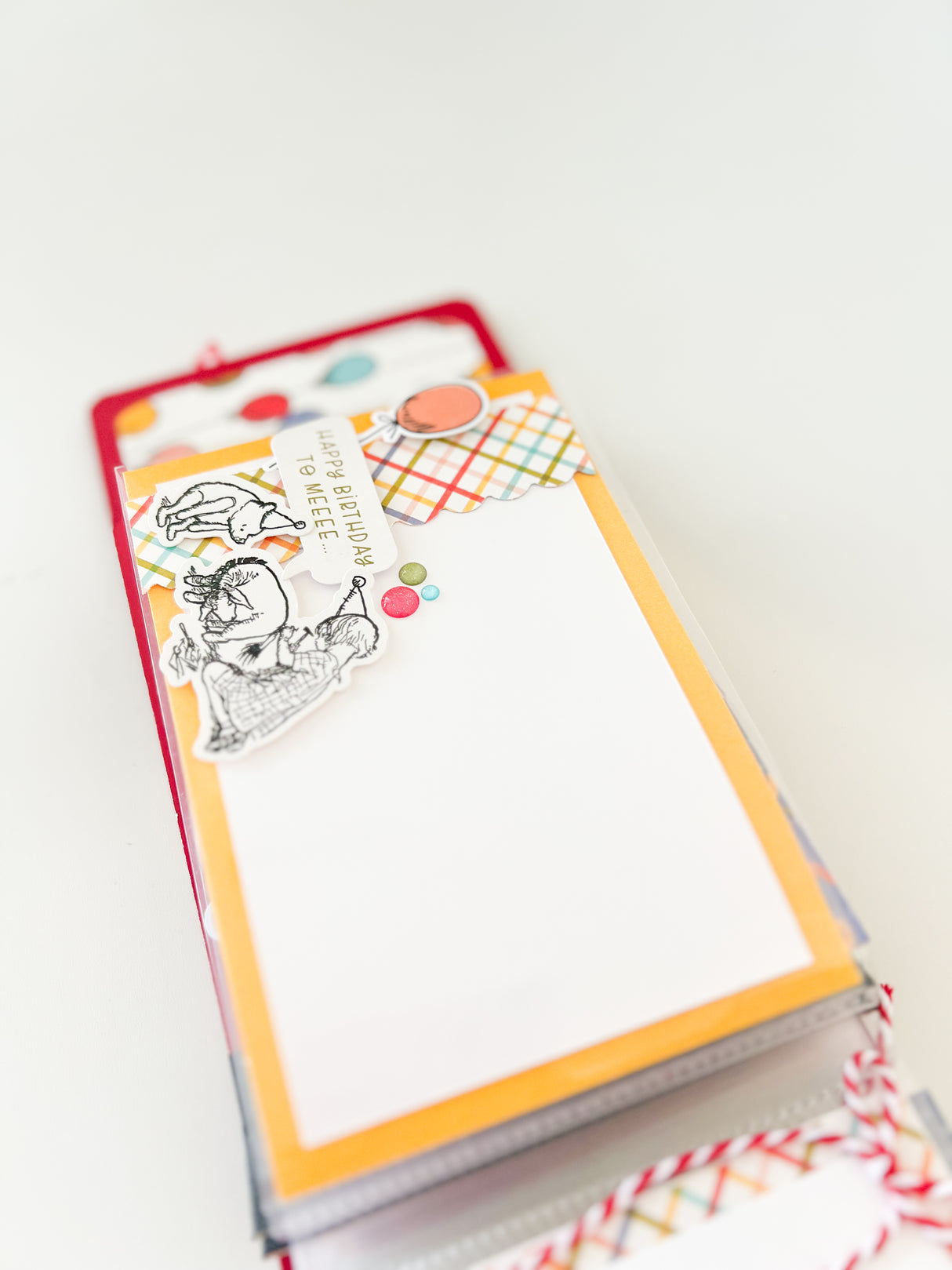 Say Cheese Classic Pooh Birthday 4x6 Flipbook