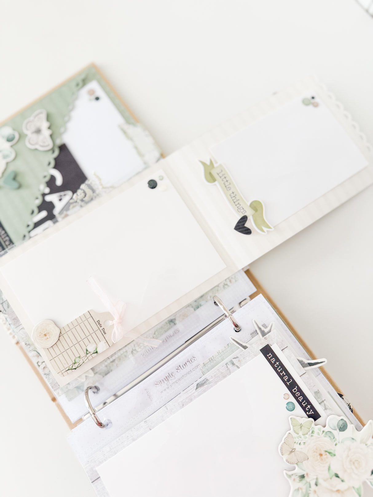 Simple Vintage Timeless Harmony 4X6 Album Kit by Simple Stories