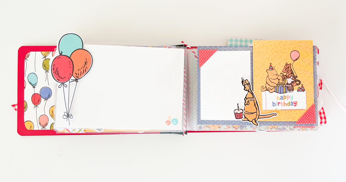 Say Cheese Classic Pooh Birthday 4x6 Flipbook
