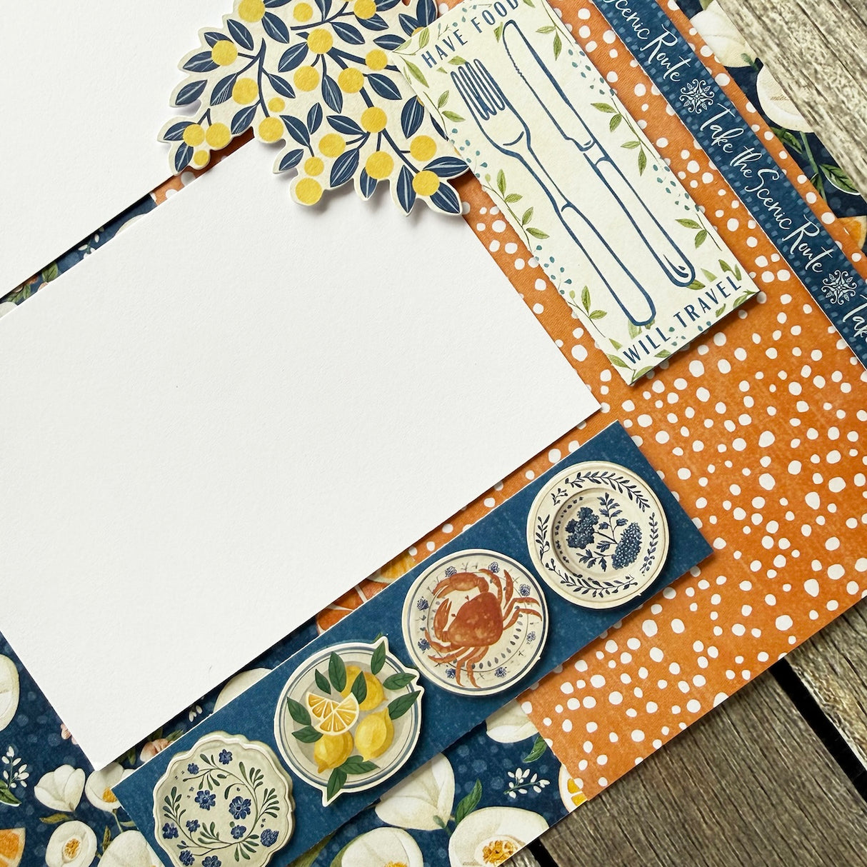 Graphic 45 Scenic Route Page Kit 🍋