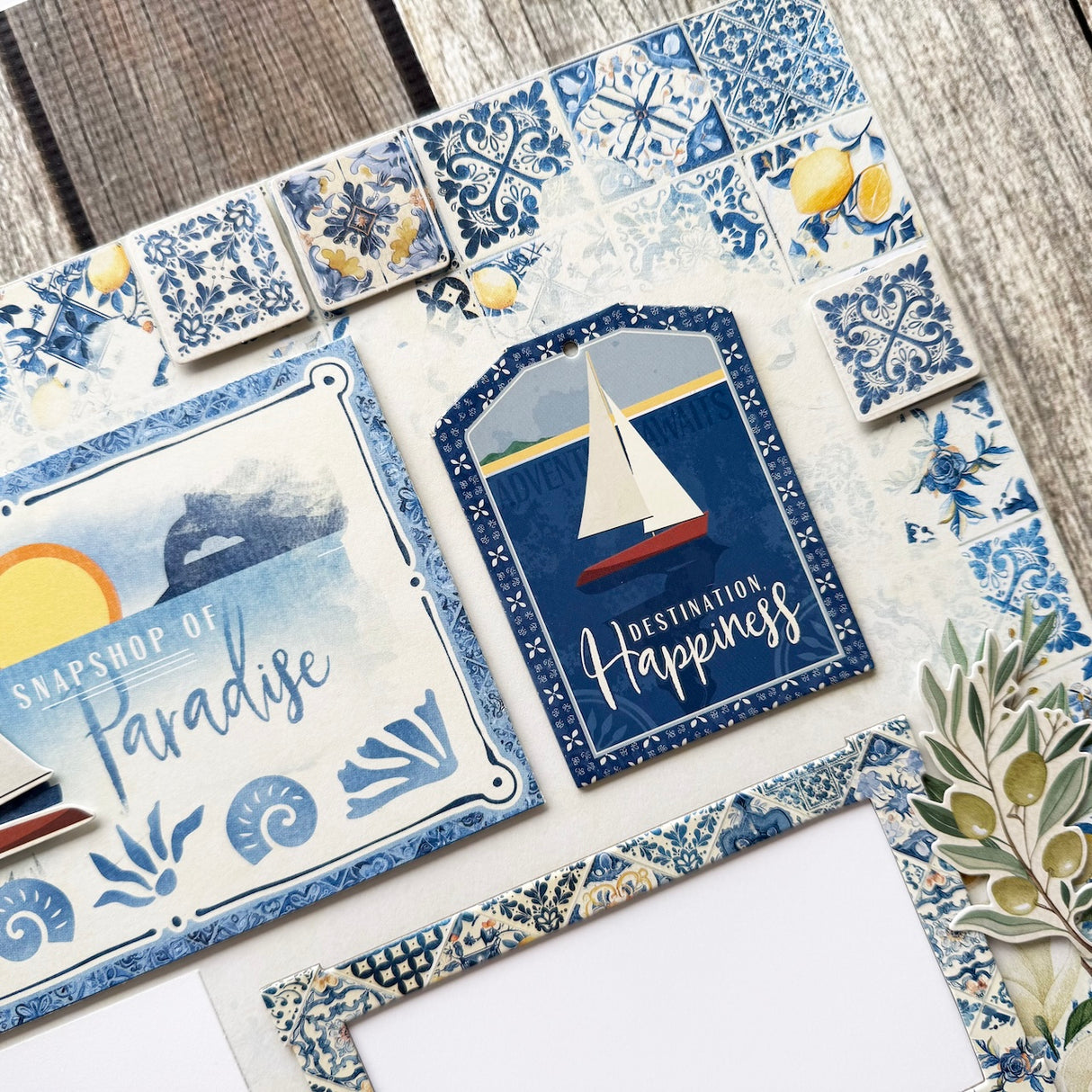 Graphic 45 Scenic Route Page Kit 🍋
