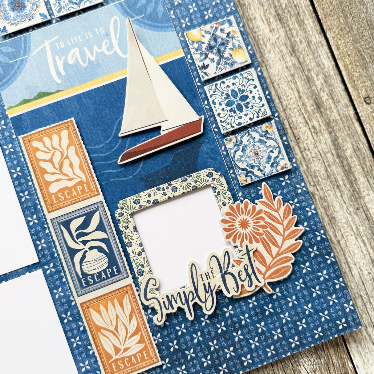 Graphic 45 Scenic Route Page Kit 🍋