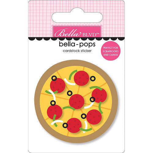 Bella-Pops 3D Stickers - Pizza Party