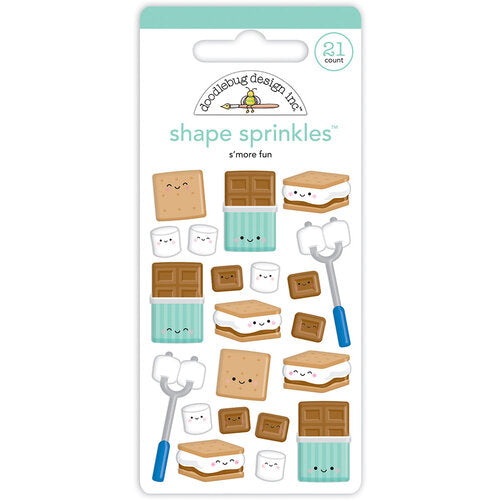 Great Outdoors Collection - Shape Sprinkles - S'more Fun