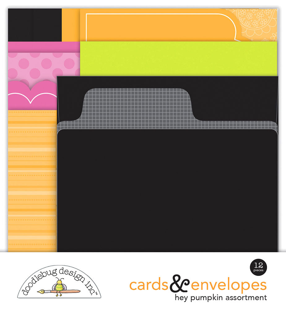 Hey Pumpkin Collection - Cards And Envelopes