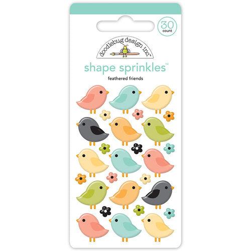 Farmhouse Collection - Shape Sprinkles - Feathered Friends