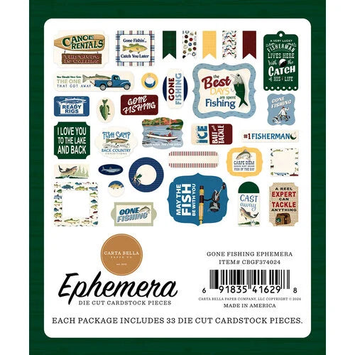 Gone Fishing Collection - Ephemera