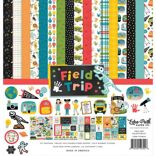 Echo Park - Field Trip Collection - 12 X 12 Collection Kit
