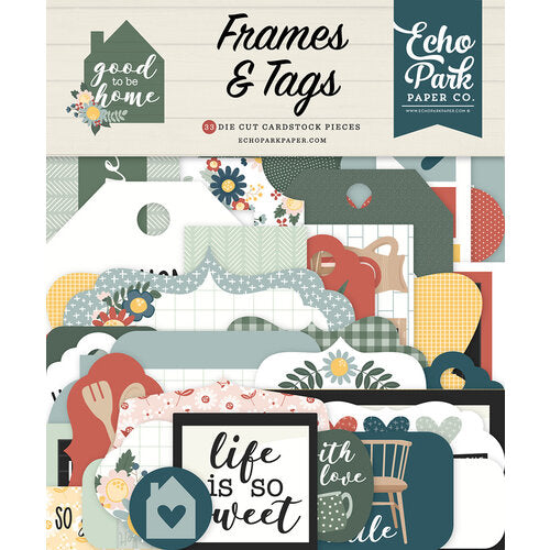 Good To Be Home Collection - Frames and Tags