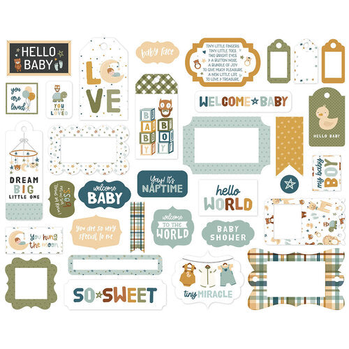 Special Delivery Baby Boy Collection - Frames And Tags