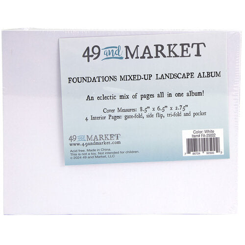 Foundations Mixed Up Collection - Album - Landscape - White