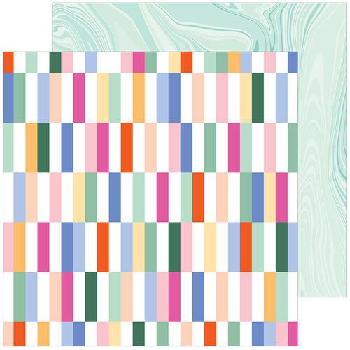 Pinkfresh Studio Fresh Start Collection - 12 x 12 Double Sided Paper