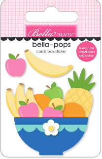 In The Kitchen Bella-pops 3D Sticker