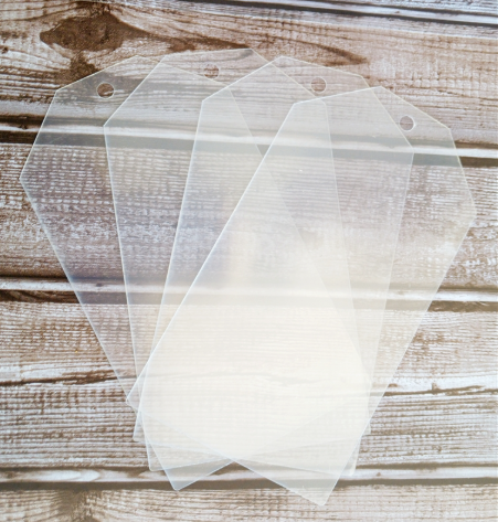 Acrylic Angle Tags