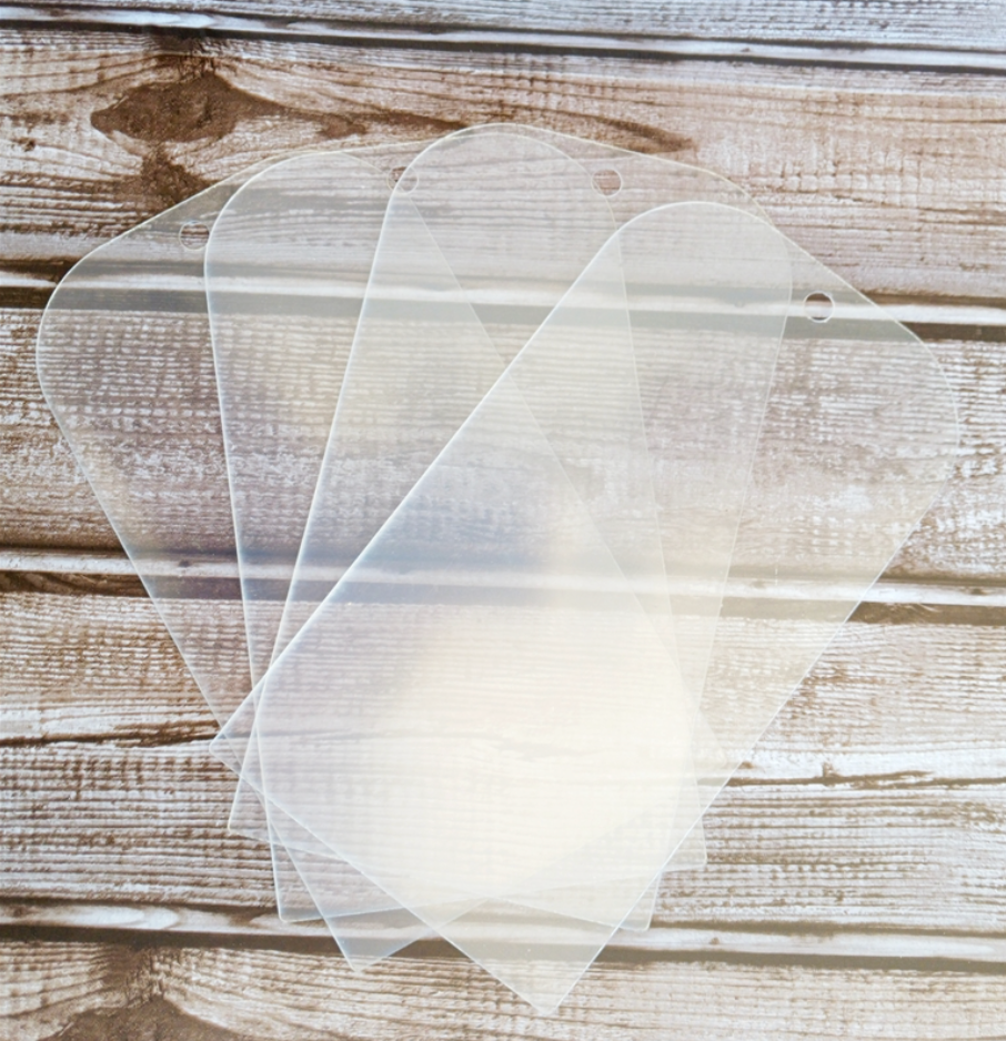 Acrylic Rounded Tags