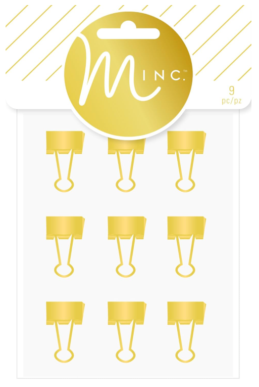 Heidi Swapp Gold Binder Clips