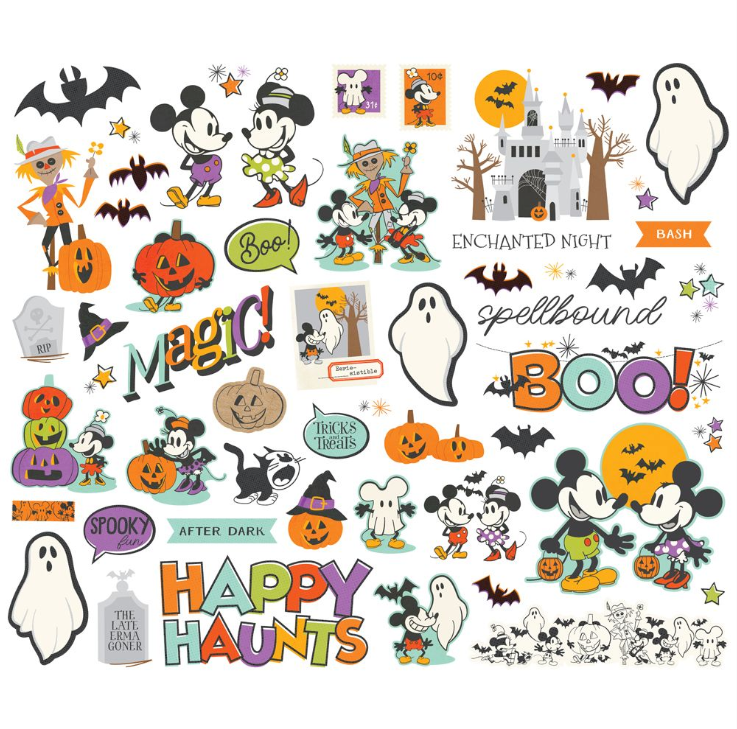 Simple Stories Say Cheese Classic Mouse Halloween Bits & Pieces
