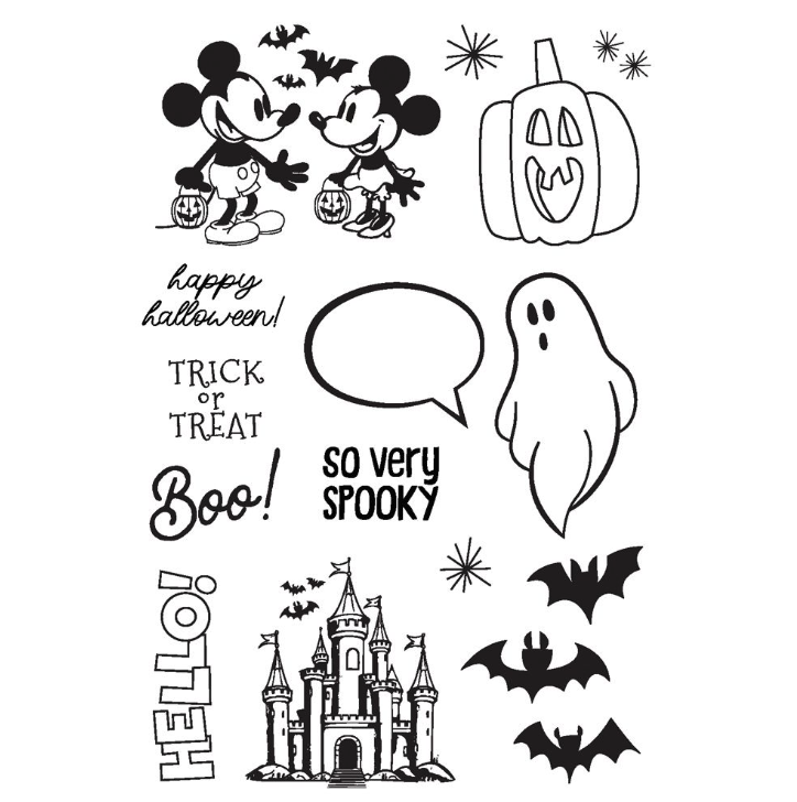 Simple Stories Say Cheese Classic Mouse Halloween Stamps