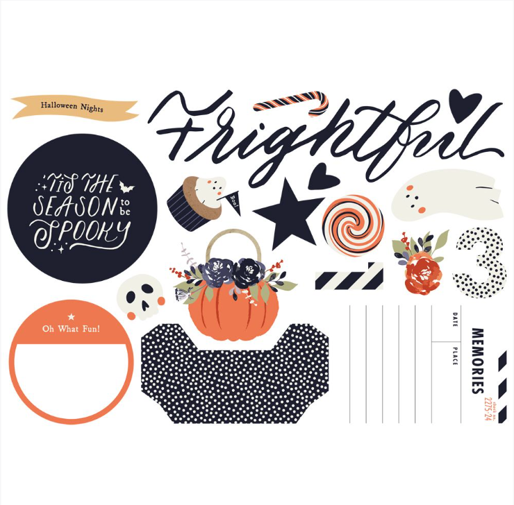 Simple Stories Frightful Fun Simple Pages Page Pieces