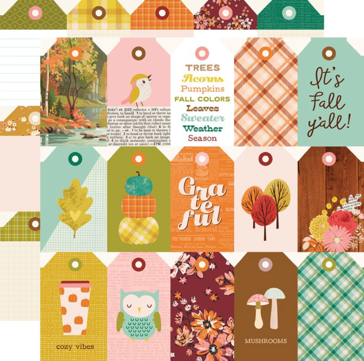 Simple Stories Pumpkins and Plaid Collector's Essential Kit