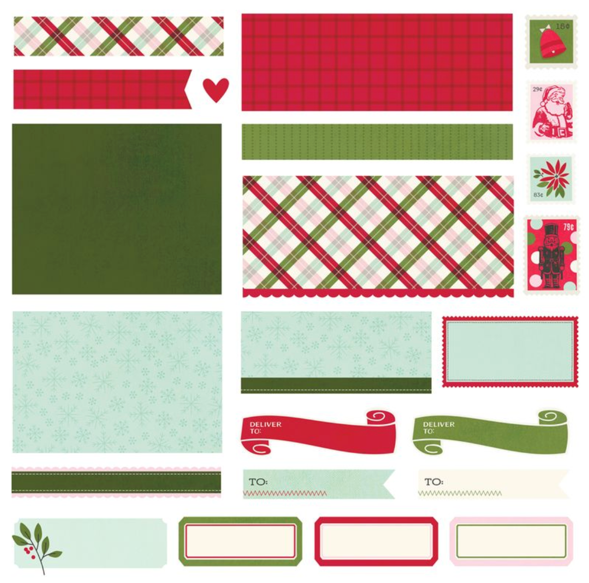 Simple Stories Kringle and Co Simple Cards Card Kit