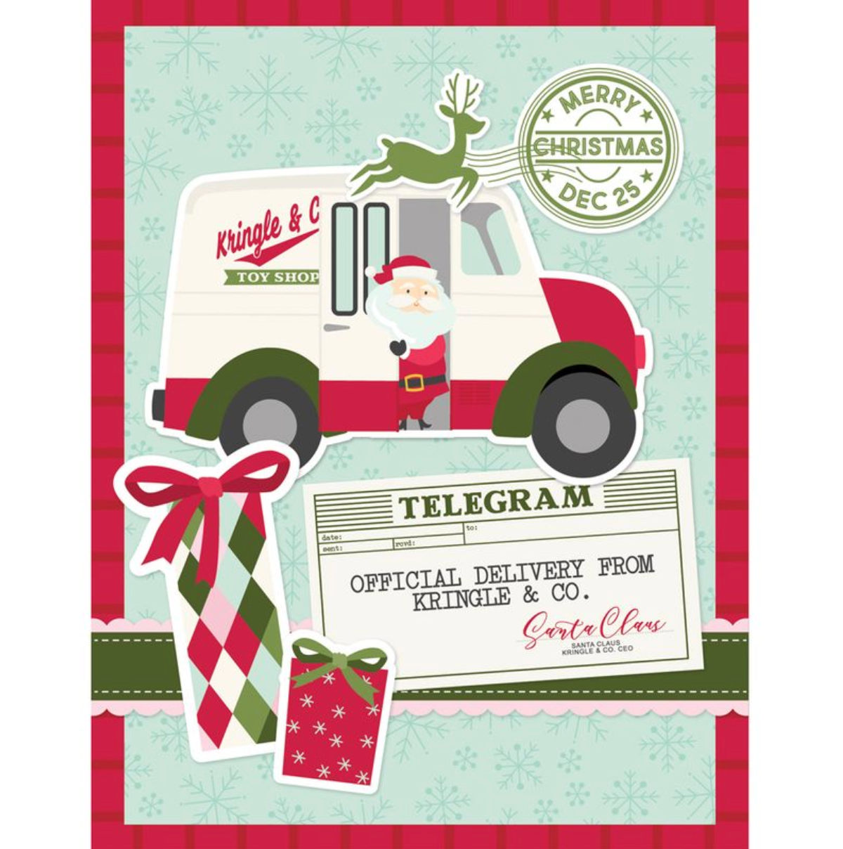 Simple Stories Kringle and Co Simple Cards Card Kit