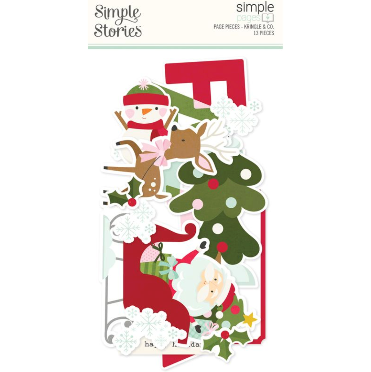 Simple Stories Kringle and Co Simple Pages Page Pieces