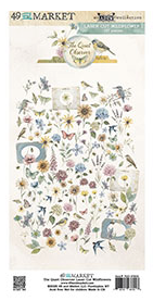 49 & Market The Quiet Observer Laser Cut Wildflowers