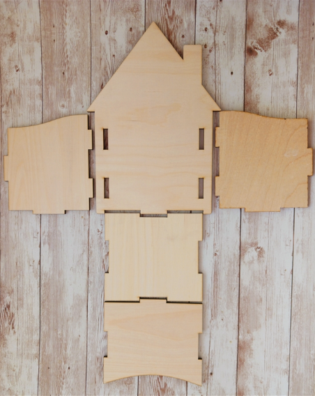 DIY Wood House Tag Box