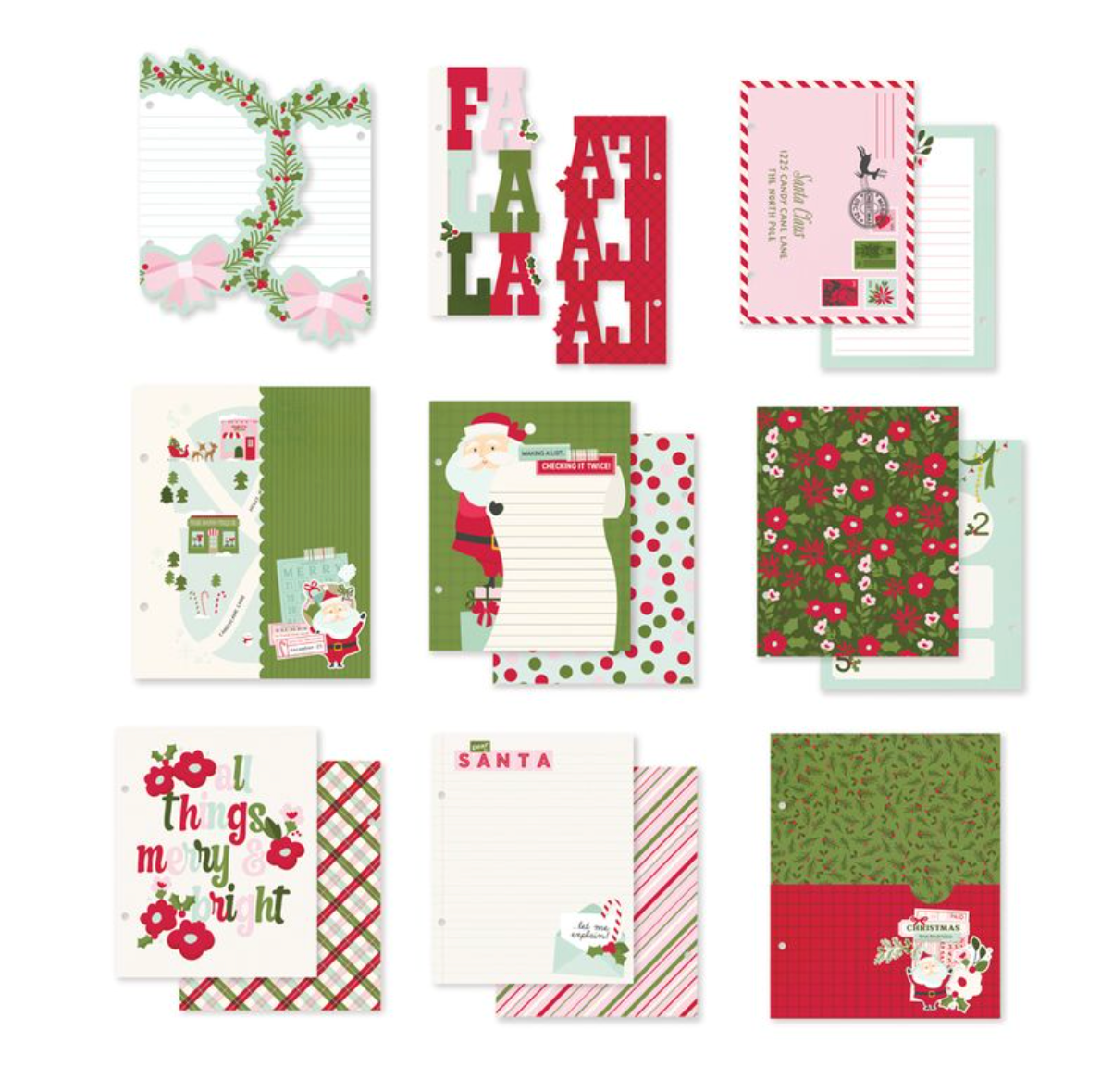Simple Stories Kringle and Co SN@P! 6x8 Binder Inserts