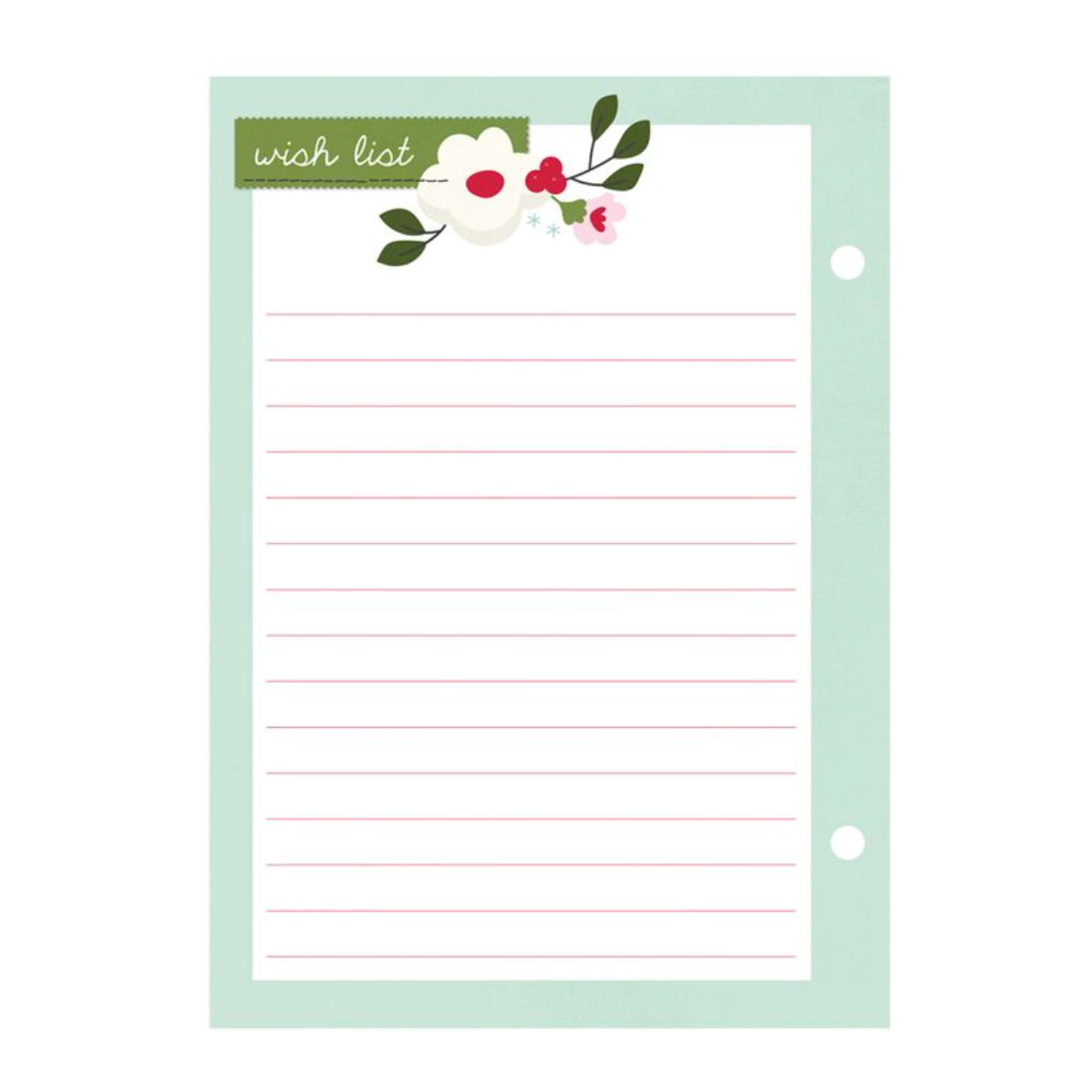 Simple Stories Kringle and Co SN@P! 6x8 Binder Inserts