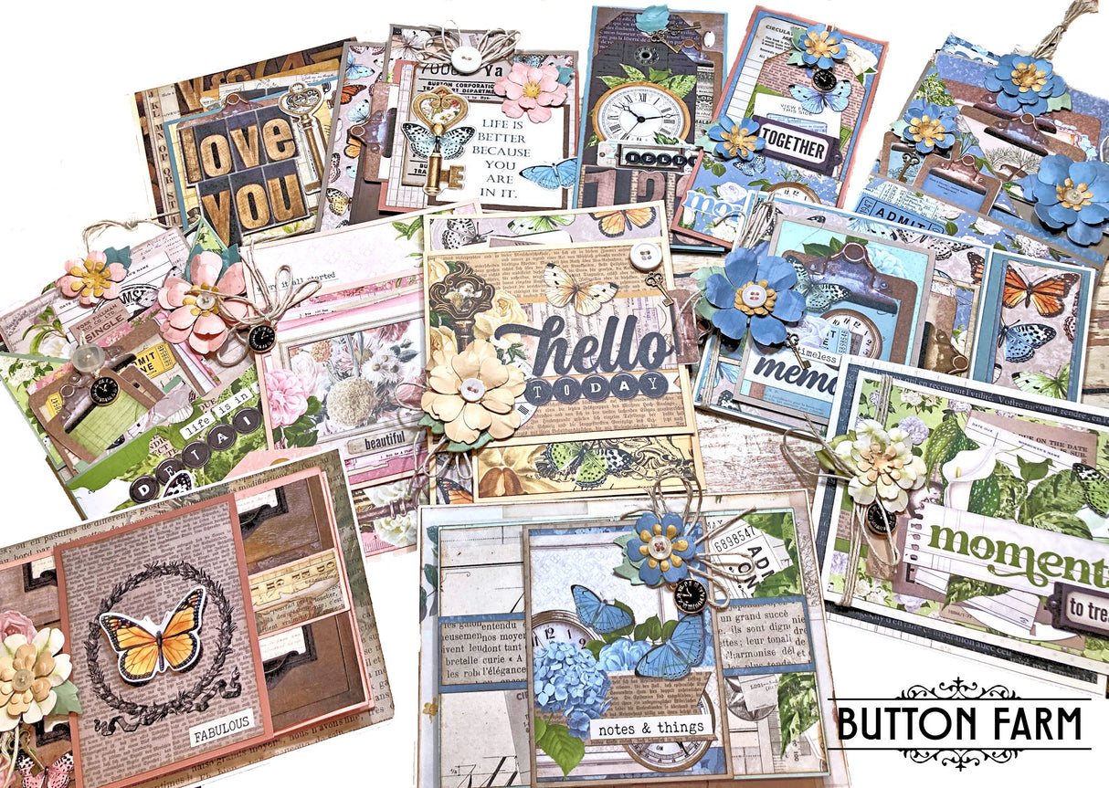 Vintage Junk Drawer Card Kit