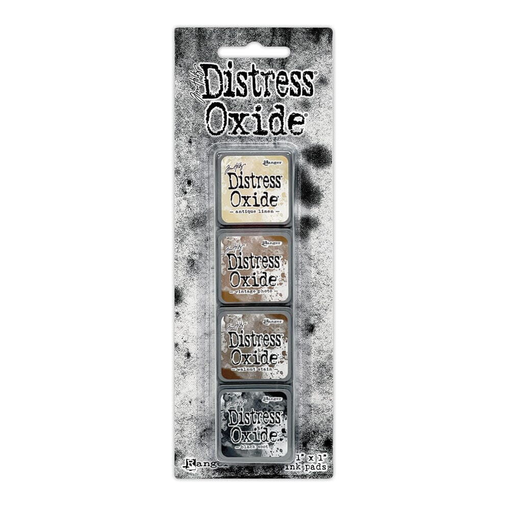 Tim Holtz Distress Mini Oxide Ink Pads 4/Pkg Kit#6