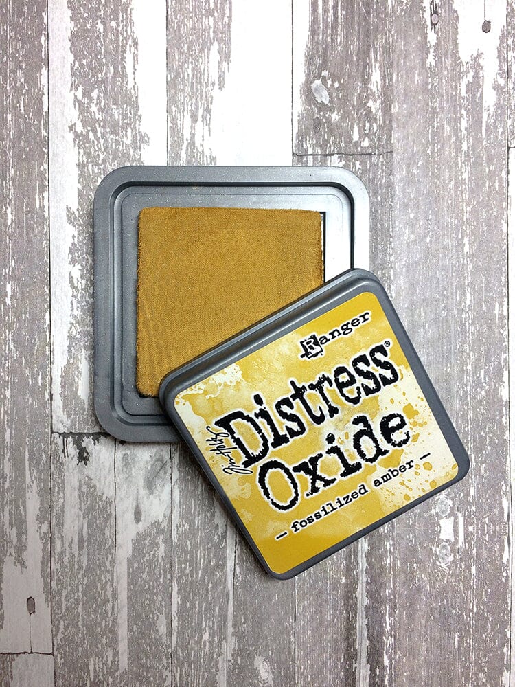 Tim Holtz Distress Oxides Ink Pad - Fossilized Amber