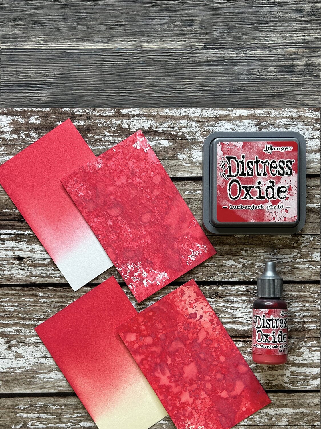 Tim Holtz Distress Oxides Ink Pad - Lumberjack Plaid