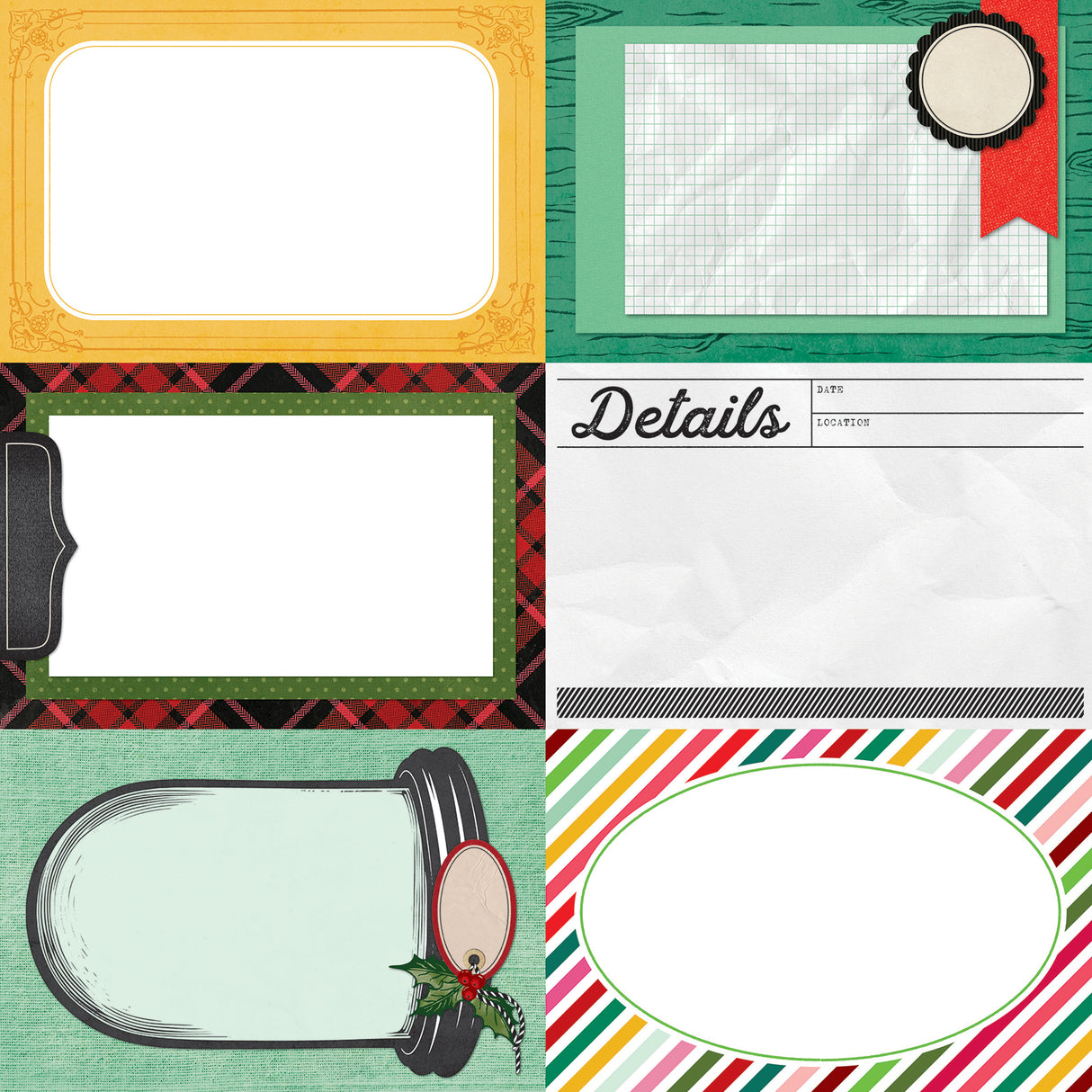 Mistletoe and Memories 12x12 Starters Collection Pack (10 papers, 1 ea)