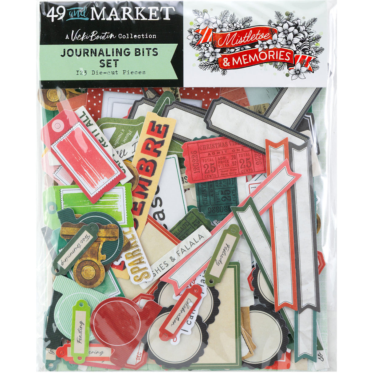 49 And Marketing Journaling Die-Cuts Mistletoe and Memories