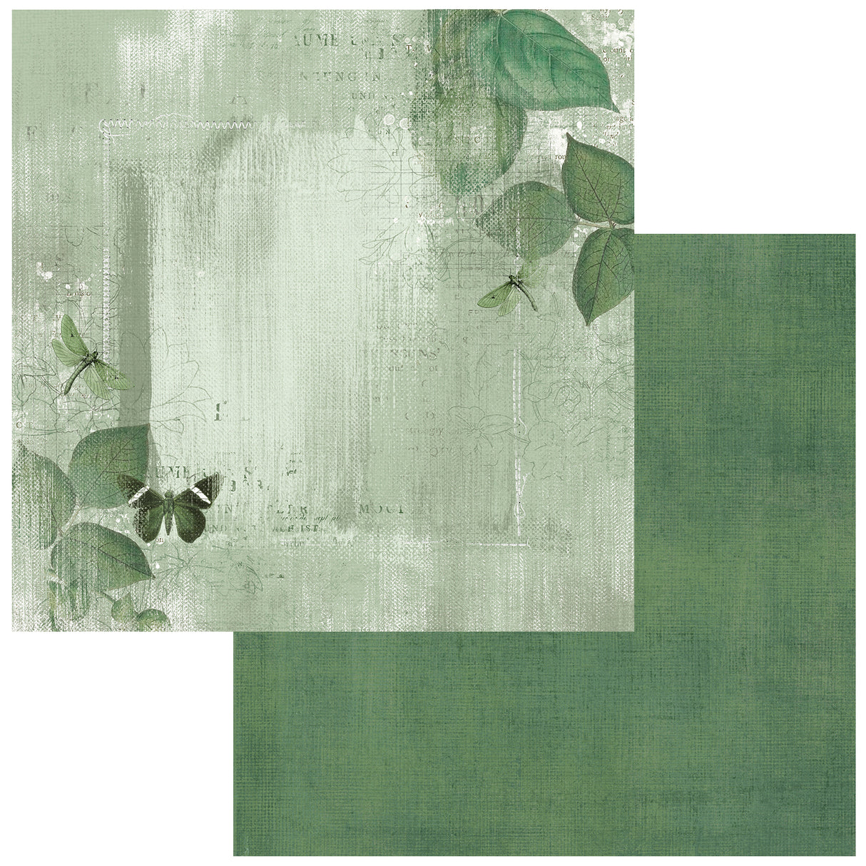 Color Swatch Willow 12x12 Paper Collection Pack