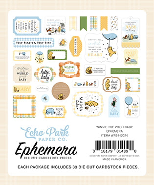 Winnie The Pooh Baby Ephemera